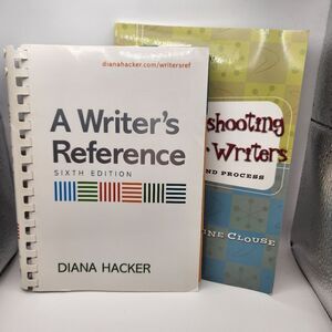A Writer's Reference Sixth Edition and Troubleshooting Guide For Writer's Bundle